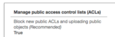 S3 ACL Permissions